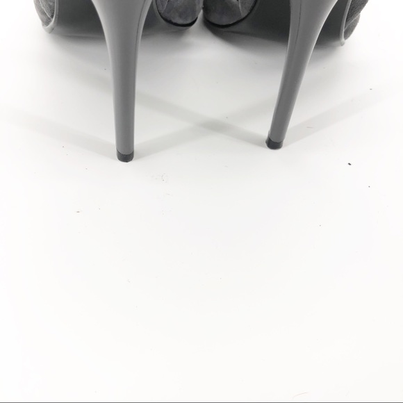 Steve Madden Varcityy' Pointy Toe Pump 8.5 Grey - Picture 6 of 8